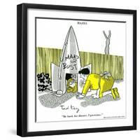 Hazel Cartoon-Ted Key-Framed Giclee Print