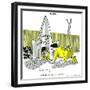 Hazel Cartoon-Ted Key-Framed Giclee Print