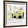 Hazel Cartoon-Ted Key-Framed Giclee Print