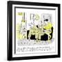 Hazel Cartoon-Ted Key-Framed Giclee Print