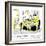 Hazel Cartoon-Ted Key-Framed Giclee Print