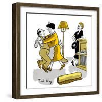 Hazel Cartoon-Ted Key-Framed Giclee Print