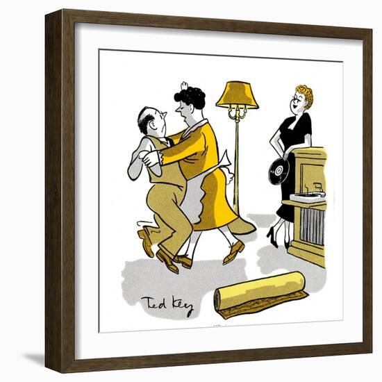 Hazel Cartoon-Ted Key-Framed Giclee Print