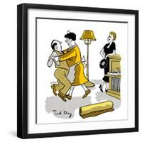 Hazel Cartoon-Ted Key-Framed Giclee Print