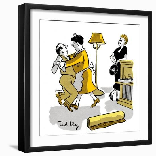 Hazel Cartoon-Ted Key-Framed Giclee Print