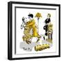 Hazel Cartoon-Ted Key-Framed Giclee Print