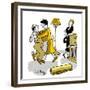 Hazel Cartoon-Ted Key-Framed Giclee Print