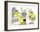 Hazel Cartoon-Ted Key-Framed Giclee Print