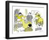 Hazel Cartoon-Ted Key-Framed Giclee Print