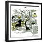 Hazel Cartoon-Ted Key-Framed Giclee Print