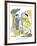 Hazel Cartoon-Ted Key-Framed Giclee Print