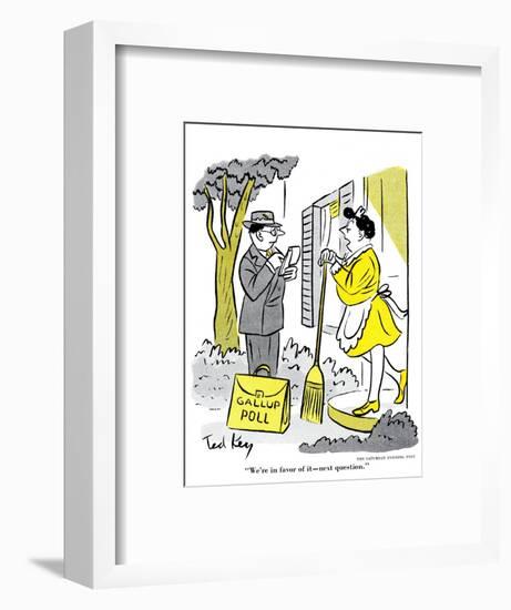 Hazel Cartoon-Ted Key-Framed Giclee Print