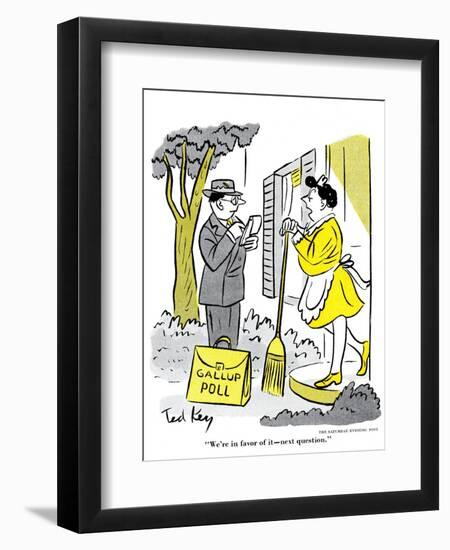 Hazel Cartoon-Ted Key-Framed Giclee Print