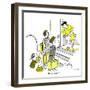 Hazel Cartoon-Ted Key-Framed Giclee Print