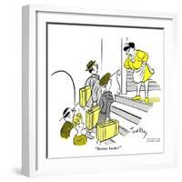 Hazel Cartoon-Ted Key-Framed Giclee Print