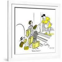 Hazel Cartoon-Ted Key-Framed Giclee Print