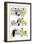 Hazel Cartoon-Ted Key-Framed Giclee Print