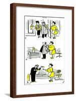 Hazel Cartoon-Ted Key-Framed Giclee Print