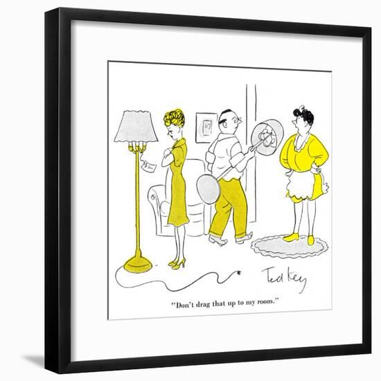 Hazel Cartoon-Ted Key-Framed Giclee Print