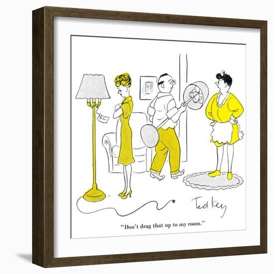 Hazel Cartoon-Ted Key-Framed Giclee Print