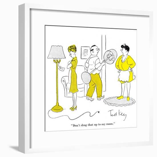 Hazel Cartoon-Ted Key-Framed Giclee Print