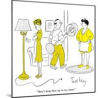 Hazel Cartoon-Ted Key-Mounted Giclee Print