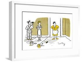 Hazel Cartoon-Ted Key-Framed Giclee Print