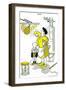 Hazel Cartoon-Ted Key-Framed Premium Giclee Print