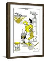 Hazel Cartoon-Ted Key-Framed Giclee Print