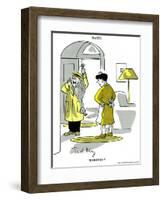 Hazel Cartoon-Ted Key-Framed Giclee Print