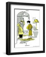 Hazel Cartoon-Ted Key-Framed Giclee Print