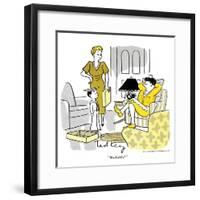 Hazel Cartoon-Ted Key-Framed Giclee Print