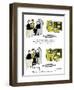 Hazel Cartoon-Ted Key-Framed Giclee Print