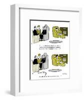 Hazel Cartoon-Ted Key-Framed Giclee Print