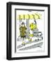 Hazel Cartoon-Ted Key-Framed Premium Giclee Print