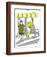 Hazel Cartoon-Ted Key-Framed Giclee Print