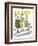 Hazel Cartoon-Ted Key-Framed Giclee Print