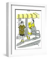 Hazel Cartoon-Ted Key-Framed Giclee Print