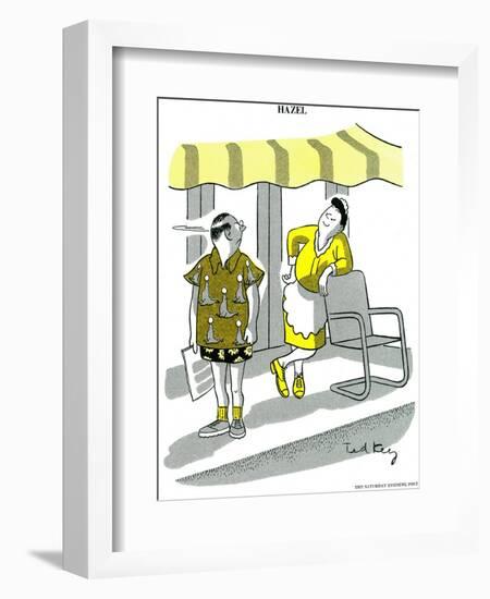 Hazel Cartoon-Ted Key-Framed Giclee Print