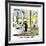 Hazel Cartoon-Ted Key-Framed Giclee Print