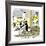 Hazel Cartoon-Ted Key-Framed Giclee Print