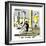 Hazel Cartoon-Ted Key-Framed Giclee Print