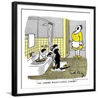 Hazel Cartoon-Ted Key-Framed Giclee Print