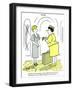 Hazel Cartoon-Ted Key-Framed Giclee Print