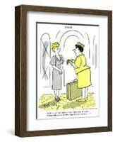 Hazel Cartoon-Ted Key-Framed Giclee Print