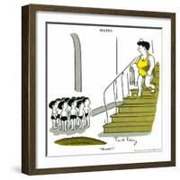 Hazel Cartoon-Ted Key-Framed Giclee Print