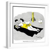 Hazel Cartoon-Ted Key-Framed Giclee Print