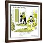 Hazel Cartoon-Ted Key-Framed Giclee Print