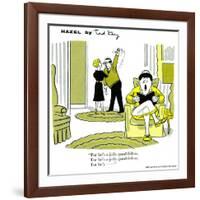 Hazel Cartoon-Ted Key-Framed Giclee Print