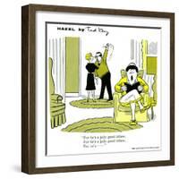 Hazel Cartoon-Ted Key-Framed Giclee Print